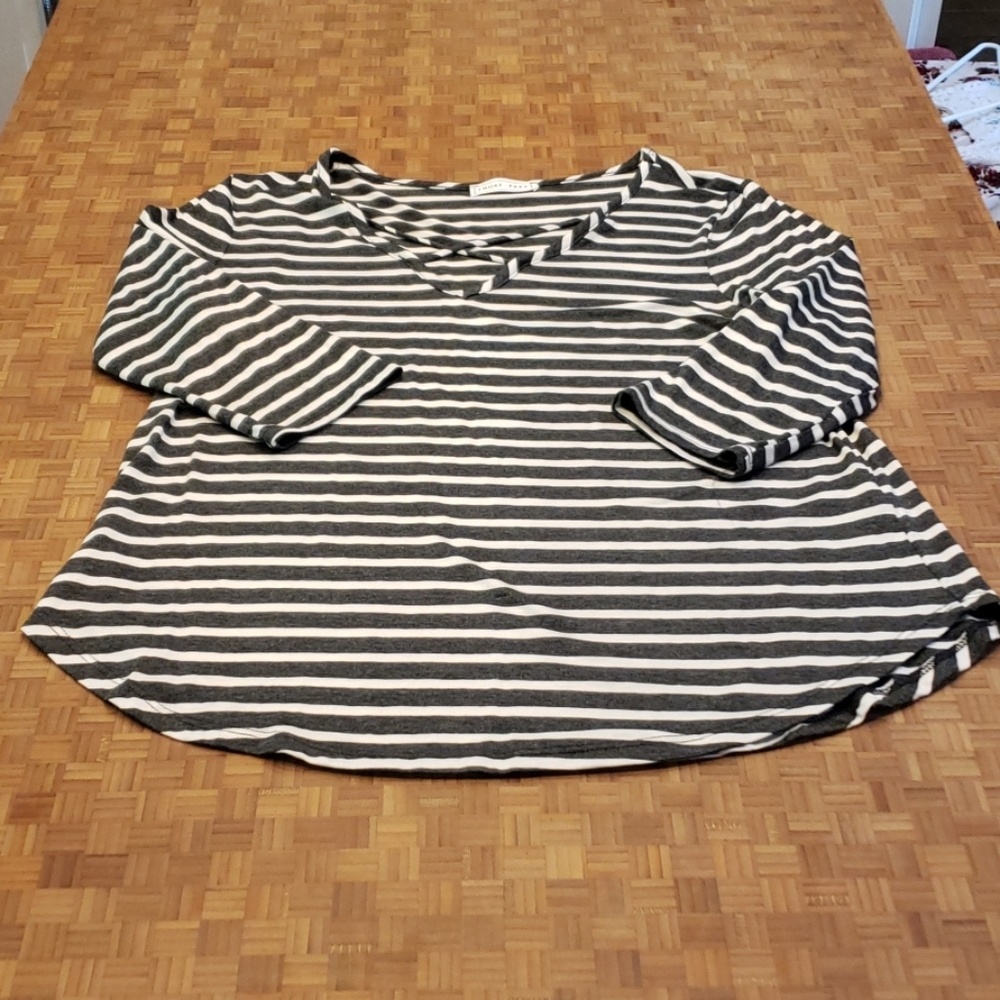 Emory park 3/4 sleeve top